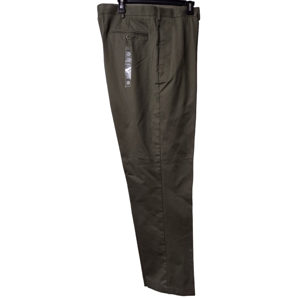 Land's End Dress Pants Men's 40x34 Traditional Fit  Casual Pants 4 Pocket  Green